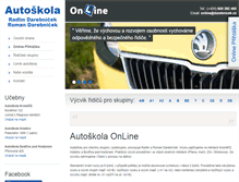 Tablet Screenshot of onlineautoskola.cz